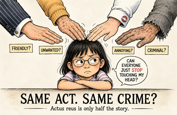 When Does an Unwanted Touch Become a Crime?